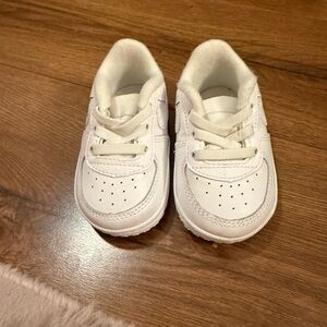 Baby White Air Force Sneakers